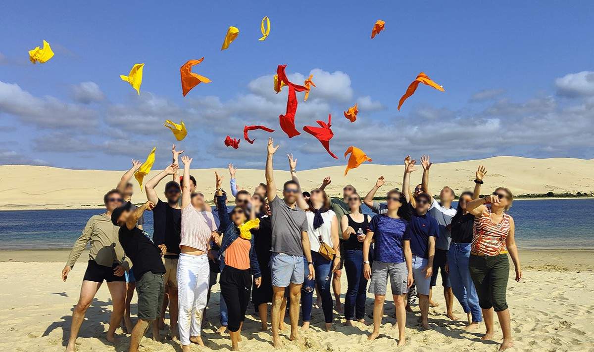 célébration d'un Team building à Arcachon